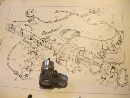 SPEEDO CABLE ANGLE DRIVE x1 (Triumph Stag) (1970- 77)